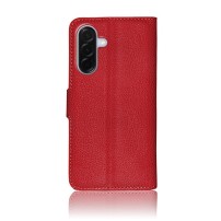 Etui portefeuille Zanae rouge compatible Galaxy A36 et A56