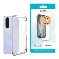Coque silicone transparente avec coins renforcés pour Galaxy A36