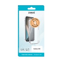 Coque silicone transparente avec coins renforcés pour Galaxy A36