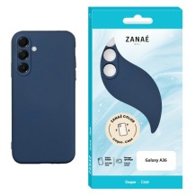 Coque Zanae Color pour Galaxy A36 en couleur marine