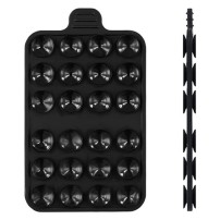 Stickpad Noir universel sur fond neutre