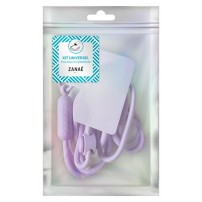 Cordon universel Color Block de couleur lilas