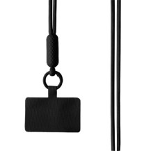 Cordon universel Color Block noir élégant et minimaliste