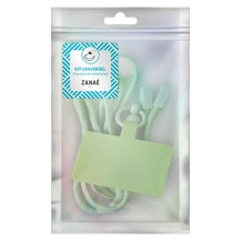 Cordon universel Color Block en vert clair