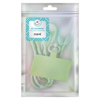 Cordon universel Color Block en vert clair