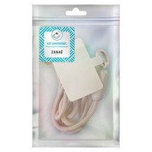 Cordon universel Color Block sable