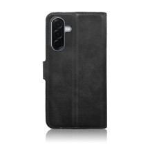 Portefeuille Zanae Columbia pour Galaxy A36/56 en cuir PU noir avec fonction stand