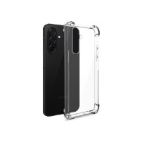 Coque silicone transparente avec coins renforcés pour Galaxy A26