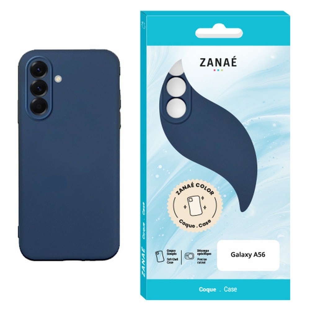 Coque Zanae Color Marine pour Galaxy A56