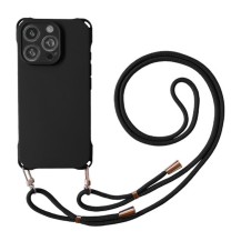 Coque Cordella Bump noire pour iPhone 16 Pro