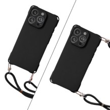 Coque Cordella Bump noire pour iPhone 16 Pro