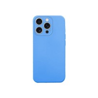 Vue avant de la coque Zanae Color pour iPhone 16 Pro en bleu