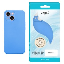 Coque Zanae Color pour iPhone 15 en bleu