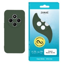 Coque Infinity vert foncé pour Redmi 14C 4G