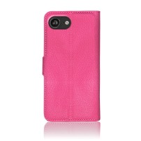 Étui portefeuille fushia pour iPhone 16e