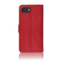 Étui portefeuille rouge pour iPhone 16e