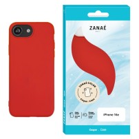 Coque Zanae Color rouge pour iPhone 16e