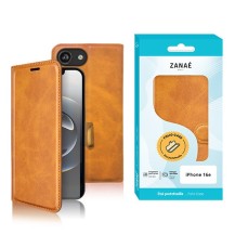 Portefeuille Zanae Columbia couleur moutarde pour iPhone 16e