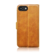 Portefeuille Zanae Columbia couleur moutarde pour iPhone 16e