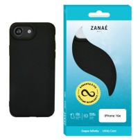 Coque Infinity noire pour iPhone 16e