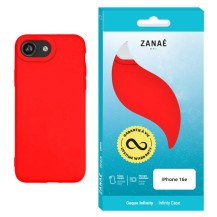 Coque Infinity rouge pour iPhone 16e
