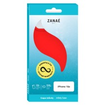 Coque Infinity rouge pour iPhone 16e