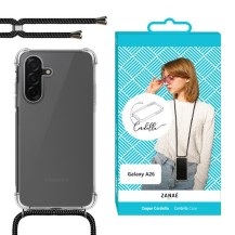 Coque Cordella transparente avec cordon pour Galaxy A26