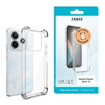Coque silicone transparente avec coins renforcés pour Redmi Note 14 4G