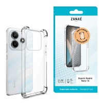 Coque silicone transparente avec coins renforcés pour Redmi Note 14 4G