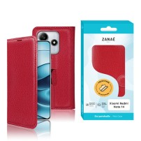 Étui rouge Zanae pour Redmi Note 14 4G