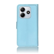 Étui Portefeuille Zanae pour Redmi Note 14 4G en bleu clair