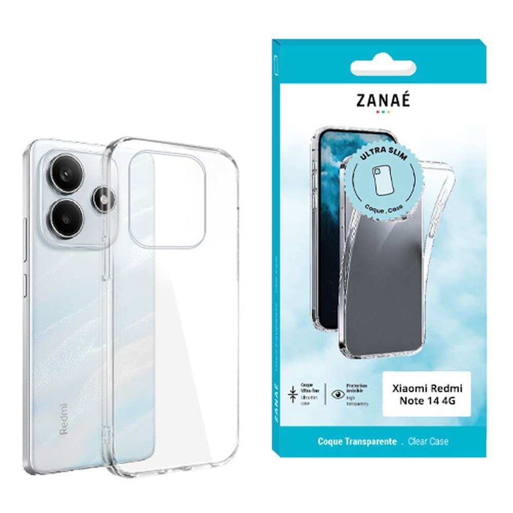 Coque Softgel transparente pour Redmi Note 14 4G
