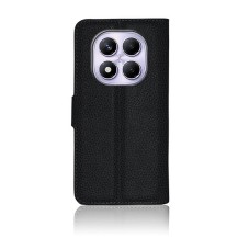 Étui portefeuille Zanae pour Redmi Note 14 Pro 4G en noir