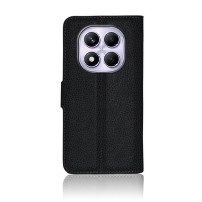 Étui portefeuille Zanae pour Redmi Note 14 Pro 4G en noir