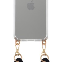 Coque transparente avec anneaux amovibles pour iPhone 16e