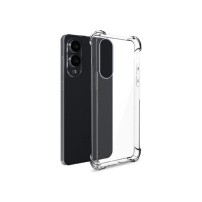 Coque Silicone transparent renforcée pour Galaxy S25 Edge