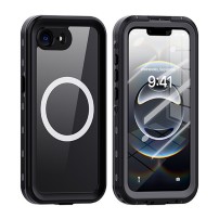 Coque étanche noire pour iPhone 16e