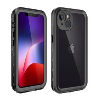 Coque étanche Redpepper noire pour iPhone 13