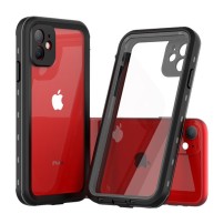 Coque étanche noire pour iPhone 11