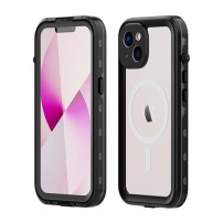 Coque étanche Redpepper pour iPhone 14 en noir