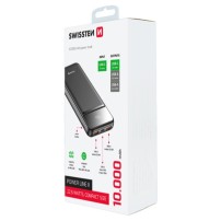 Power Bank Swissten Power Line II 10000 mAh Noir