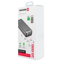 Power Bank Worx Pro Swissten 20000 mAh couleur noire