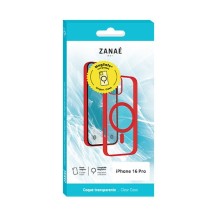 Coque rouge compatible MagSafe pour iPhone 16 Pro