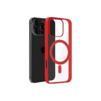 Coque rouge MagSafe pour iPhone 16 Pro Max