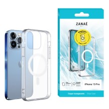 Coque transparente compatible MagSafe pour iPhone 13 Pro