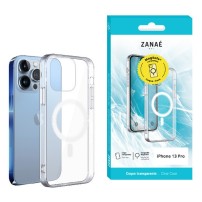 Coque transparente compatible MagSafe pour iPhone 13 Pro