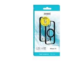 Coque Compatible MagSafe pour iPhone 15 en noir