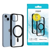 Coque MagSafe noire compatible iPhone 14 Plus