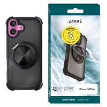 Coque Galileo MagSafe pour iPhone 16 Plus - Noir