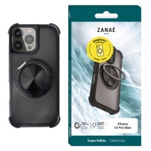 Coque noire Galileo MagSafe pour iPhone 13 Pro Max